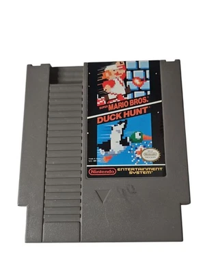 🔥Super Mario Bros  Duck Hunt - Authentic Nintendo NES Game - Tested - Image 1 of 3