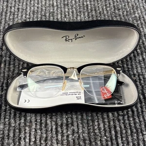 Ray-Ban RB 3716-V-M 2890 Brillante Negro Dorado SOLO MARCO Anteojos 50-22-145 #17 - Imagen 1 de 5