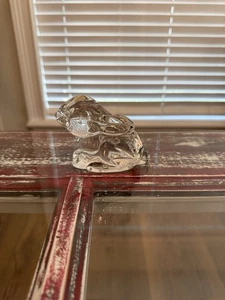 Waterford Crystal Bunny Rabbit 3” Ears Down Paperweight Figurine - Picture 1 of 11