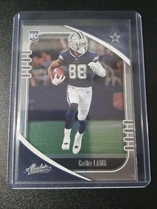 2020 CeeDee Lamb - Absolute Football - Dallas Cowboys - RC - Picture 1 of 2