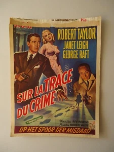 BELGIAN POSTER/FILM NOIR/ROGUE COP/ F23 - Imagen 1 de 1