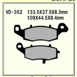 Fits 2007 Suzuki DL650 V-Strom BRAKE PAD 4069001 - Picture 1 of 1