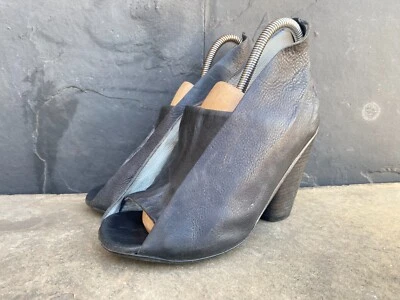 Marsell Bootie peep Toe Heel Boho Fashion Boot EU 38.5 | US 8.5 - Image 1 of 4