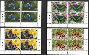 COOK ISLANDS - 2020 MNH "MARIPOSAS (PARTE II)" Juego completo, ¡bloque de 4!!! - Imagen 1 de 1