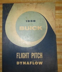 1958 Buick Flight Pitch Dynaflow Transmission Buick. Original Book - Bild 1 von 7