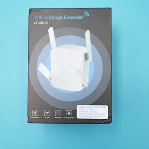 2025 WiFi Extender Signal Booster, New Gen Wi-Fi 6 Repeater, Covers Up to... - Afbeelding 1 van 5