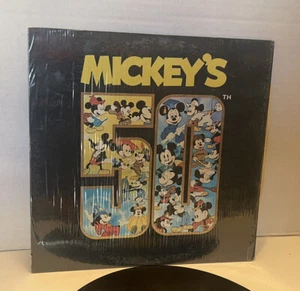 Disney Mickey's 50th Lp 1978 Ovation Records 1P-6887 Mickey Mouse Out Of Print - Picture 1 of 4