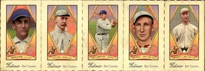 MOONLIGHT GRAHAM EDDIE GRANT HARRY HEILMANN TITUS Rare 5 Card Helmar Strip - Picture 1 of 1