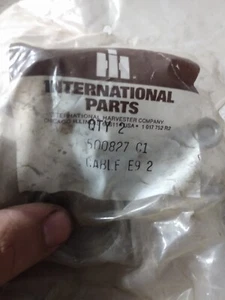 NOS IH International Harvester 500827C1 Hood Cable Pair - Picture 1 of 2