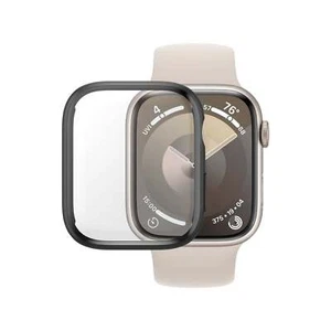 SZKŁO PANCERNE OCHRONA CAŁEGO CIAŁA APPLE WATCH SERIA 7/8/9 Z D3O 45MM CZARNY - Zdjęcie 1 z 4