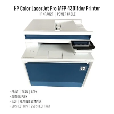 HP Color LaserJet Pro 4301fdw All-in-One | Open-Box | Tested - WiFi Color Laser - Image 1 of 4