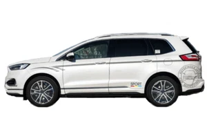 Double Side Graphics Car Sticker For Ford Edge Waist Line Stripe Sport Decals - Picture 1 of 3