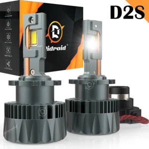 Set Of 80W 6000K D2S D2R D2C HID Xenon Bulbs Factory Headlight HID Replacement - Picture 1 of 13