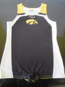 IOWA HAWKEYES AUTHENTIC TEAM ISSUED GYMNASTICS LEOTARD SINGLET OROZCO SIZ M #6 - Picture 1 of 6