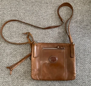 Authentic Roots Tribal Small Jessie Purse Genuine Leather - Well Worn - Picture 1 of 10