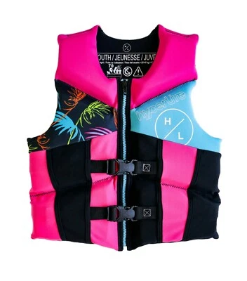 HYPERLITE Youth US Coast Guard Approved Life Jacket Vest 55 lbs to 88 lbs - Image 1 of 4