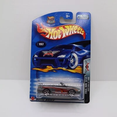 2003 Hot Wheels #197 Final Run 3/12 MUSTANG GT 1996 Gray w/Chrome Pr5 Spoke Whls - Image 1 of 3