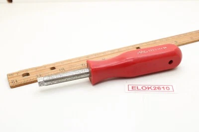 Mac Tools S213 5/16" Invertido 6 Puntos Tuerca Destornillador Puerta Borde Manija Roja EE. UU. Foto 1 de 4