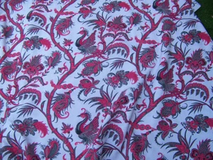 ALTER STOFFCOUPON SARMACANDE ROMANEX HELLER HINTERGRUND - TIS 227 - Bild 1 von 6