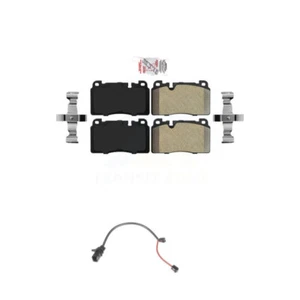 Ceramic Disc Brake Pads And Wear Sensors Front Kit For Audi Q5 - Picture 1 of 7