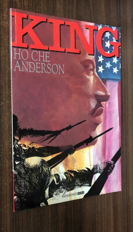 KING TPB -- 1993 Fantagraphics primera impresión -- Ho Che Anderson -- MLK -- FUERA DE STOCK  Foto 1 de 1