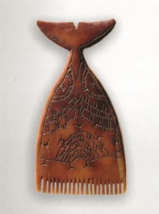 Postcard Bering Sea Region, AK Punuk or Thule "Comb" Princeton Univ Art Musm MNT - Picture 1 of 1
