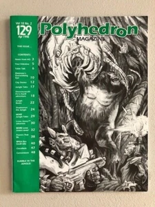 TSR RPGA Polyhedron Magazine #129 Shadowrun The Living Jungle D&D - Picture 1 of 1