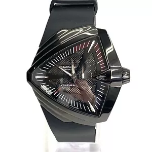 HAMILTON H246150 Ventura XXL Elvis Presley 75th Anniversary Automatic Black - Picture 1 of 9