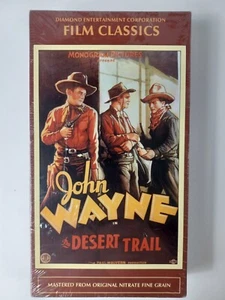 John Wayne In The Desert Trail (VHS, 1993) New Sealed Free Ship - Picture 1 of 4