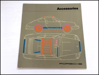 1971 Porsche 911 914 Vintage Original Accessories Car Sales Brochure Catalog Foto 1 de 4