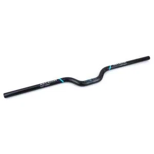 Mountain Bike Carbon Fibre Handlebars U Shape 55mm Rise Bar 25.4/31.8*600-740mm - Picture 1 of 23
