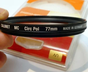 Calumet CPOL 77mm Filter Circ Pol Circular-Polarizer C-PL made in Germany - Picture 1 of 9