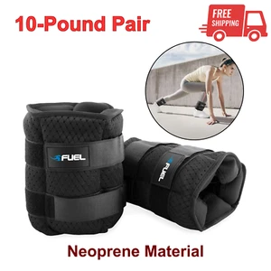 Fuel Pureformance Adjustable Wrist/Ankle Weights, 10-Pound Pair (20 lb total) - Picture 1 of 8