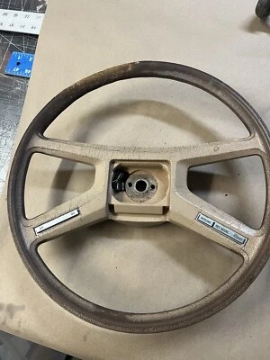 1983-1988 83-88 Ford Bronco II CRUISE Steering Wheel TAN OEM PARTS ONLY - Image 1 of 4