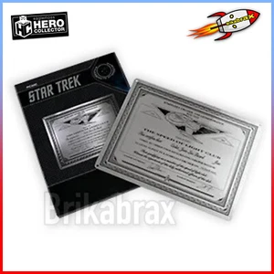 Placa Eaglemoss Star Trek Picard: The Speed of Light Club nueva en caja 27 cm - Imagen 1 de 5