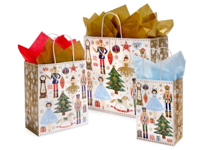 Bolsa de regalo con estampado de diseño NUTCRACKER DANCE SOLO elige la talla Foto 1 de 2