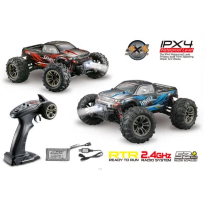Xinlehong Control 1:16 2.4G 4WD High Speed 52km/h Brushless Monster Truck RC Car - Image 1 of 4