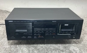 Yamaha Lettore Doppio Cassette Lettore Registratore KX-W392 5950 - Foto 1 di 10
