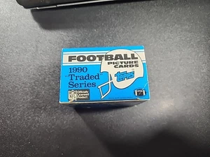 1990 Topps Traded Football Complete Set 1-132 Emmitt Smith Rookie Card - Picture 1 of 4