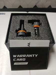 AUXBEAM Q25 H11 Series LED Headlight Bulbs Super Bright - Picture 1 of 7