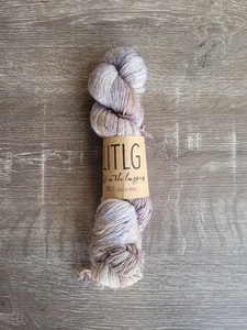 LITLG Life In The Long Grass Pressed Flowers Merino Wool Yarn Singles - Picture 1 of 8