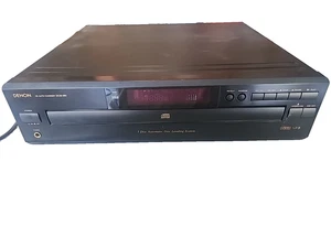 Denon DCM-380 5 Disc Compact Disc Changer Player *No Remote* - TESTED - GC-5842 - Picture 1 of 14