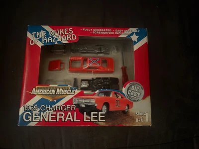 Dukes Of Hazzard Ertl General Lee American Muscle Model Kit NIB 1:64 - Image 1 of 4