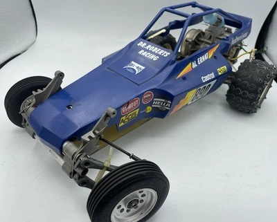 For parts TAMIYA Fighting Buggy body shell vintage rare some parts lost - Image 1 of 4