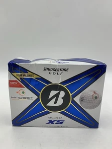 New Bridgestone Golf 2024 Tour B XS Mindset Golf Balls *1-Dozen* White - Picture 1 of 5