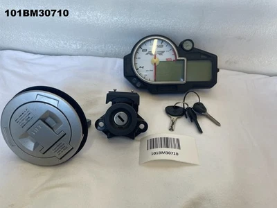 BMW S 1000RR 2013 - 2014 INDICADORES, TAPA DE COMBUSTIBLE, ENCENDIDO Y LLAVES OEM LOTE101 101BM30710 Foto 1 de 4