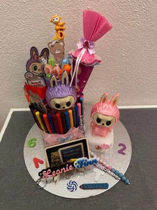 Stiftetorte Einschulung Geschenk Schulanfang personalisiert L.a.b.u.b.u. Halter - Bild 1 von 11