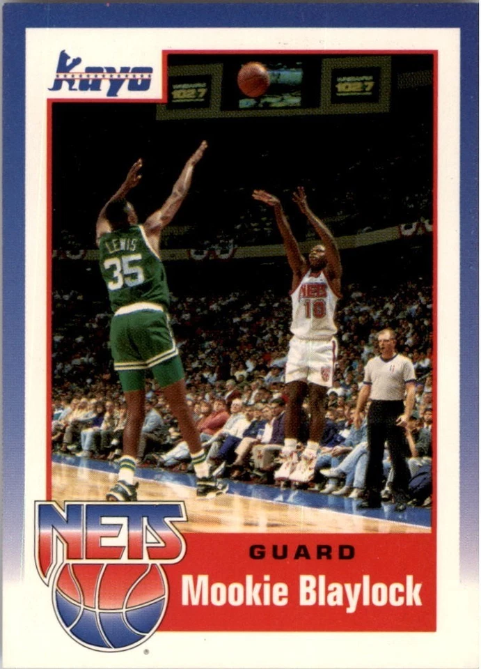 B6893- 1990-91 Nets Kayo/Breyers Basketball Cards -You Pick- 15+ FREE US SHIP - Image 1 of 1