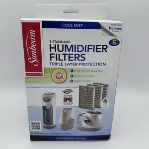 Sunbeam SF235 (3) Type E Cool Mist Humidifier Filters OEM Replacement NEW - Picture 1 of 9