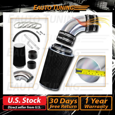 Kit de admisión de aire Ram corta filtro NEGRO para Hyundai Genesis Coupé 10-12 3,8 L V6 Foto 1 de 4